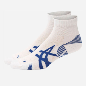 Набор носков Asics 2Ppk Cushioning Sock 3013A238-100 39-42 (II) 2 пары Белый (8718837145642) лучшая модель в Днепре