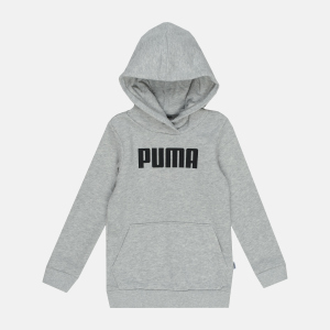 Худі дитяче Puma Girls Ess Big Hoody Tr 85497402 116 см Light Gray Heather (4059507738431) в Дніпрі