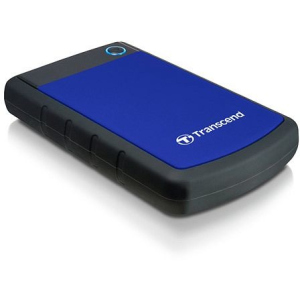 Накопичувач Transcend StoreJet 25H3P 1TB 2.5 USB 3.0 Blue (TS1TSJ25H3B) в Дніпрі