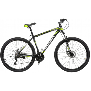 Велосипед CrossBike Leader 17" 27.5" 2021 Black-yellow (27CJPr21-003522) ТОП в Днепре