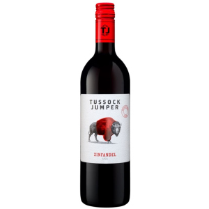 Вино Tussock Jumper Zinfandel червоне сухе 0.75 л 14.5% (3760204540203) ТОП в Дніпрі