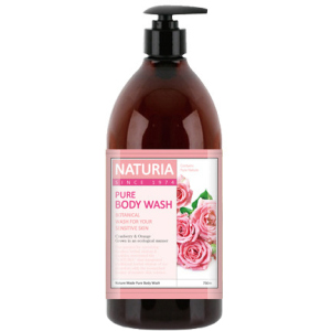 Гель для душа Naturia Роза/Розмарин Pure Body Wash Rose & Rosemary 750 мл (8802929996691) ТОП в Днепре