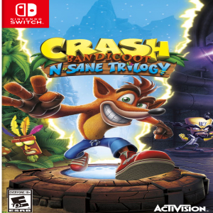 Crash Bandicoot N'sane Trilogy (англійська версія) Nintendo Switch ТОП в Дніпрі