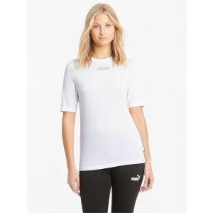 Футболка Puma Modern Basics Tee 58592902 M White (4063697256811) ТОП в Дніпрі