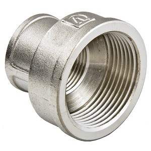 Муфта різьбова Valtec DN 1 1/2"х1 1/4" перехідна нікель (VTr.240.N.0807) ТОП в Дніпрі