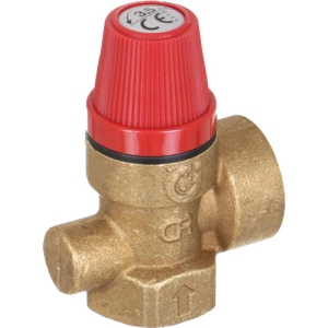 Запобіжний клапан Caleffi DN 3/4" (6 бара) для систем опалення (311560) в Дніпрі