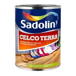 Лак для пола Sadolin Celco Terra 45 1 л Полуглянцевый ТОП в Днепре