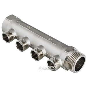 Коллектор VALTEC с наружной резьбой 3/4" х 1/2" (3 вых.) (VTc.500.N.0503) ТОП в Днепре