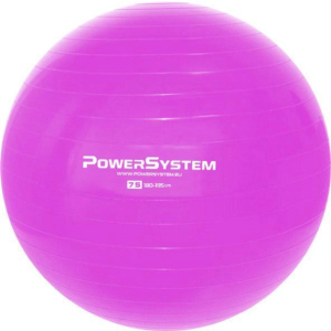 М'яч для фітнесу та гімнастики Power System PS-4013 Pro Gymball 75 см Pink (4013PI-0) в Дніпрі