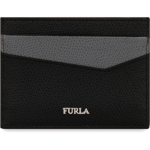 Візитниця шкіряна Furla Marte S Credit Card Case 976806 Чорна (800070041084) краща модель в Дніпрі