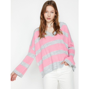 Пуловер Koton 9KAK94820OT-97L XL Fushia Stripe (8681890560977)