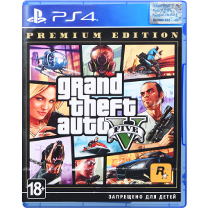 Гра Grand Theft Auto V Premium Edition для PS4 (Blu-ray диск, Російський subtitles) в Дніпрі