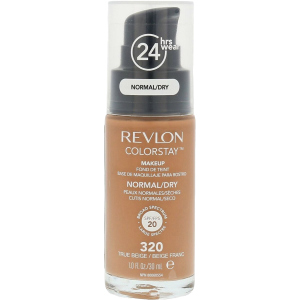 Тональний крем Revlon ColorStay нормальна та суха шкіра з дозатором 320 True Beige 30 мл (309974677080) краща модель в Дніпрі