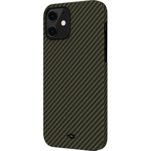 Панель Pitaka MagEZ Case Twill Apple iPhone 12 mini Black/Yellow (KI1205) в Дніпрі