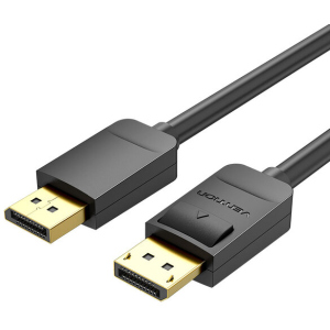 Кабель Vention DisplayPort v1.2 1 м Black (HACBF) в Дніпрі