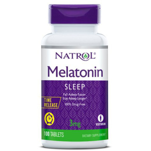 Витамины Natrol Melatonin 3 мг T/R 100 таблеток (047469004583) в Днепре