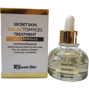 Антивозрастная сыворотка для лица Secret Skin Galactomyces Treatment Gold Ampoule 30 мл (8809540517229) ТОП в Днепре