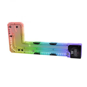 Резервуар для СВО ThermalTake Pacific Core P5 DP-D5 Plus acrylic+aluminum TT RGB (CL-W264-PL00SW-A) краща модель в Дніпрі