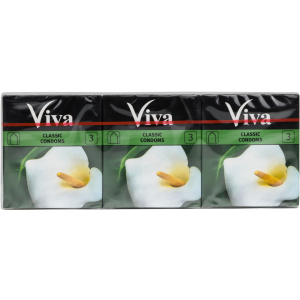 Упаковка презервативів Viva Класичні 36 шт (9556564081678) ТОП в Дніпрі