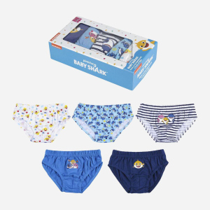 Трусики Disney Baby Shark 2200007751 80-92 см 5 шт Мікс (8427934571468) ТОП в Дніпрі