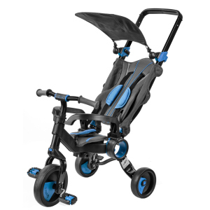 Трехколесный велосипед Galileo Strollcycle Black Синий (GB-1002-B) ТОП в Днепре