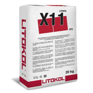 Клей на цементной основе LITOKOL X11 20кг (X110020) Серый лучшая модель в Днепре