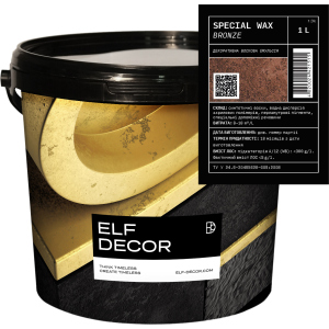 Декоративный воск Elf Decor Special Wax 1 л Bronze (mba1d122w) ТОП в Днепре