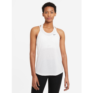 Майка Nike W Nk Dry Ess Elastika Tank DA0370-100 S Белая (194501433952)