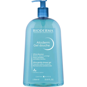 Гель для душу Bioderma Atoderm Gentle Shower Gel для сухої та чутливої ​​шкіри 1 л (3401399372926) рейтинг