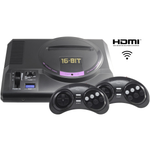 Ігрова консоль Retro Genesis 16 bit HD Ultra 225 ігор, 2 бездротові джойстики, HDMI кабель (CONSKDN73) в Дніпрі