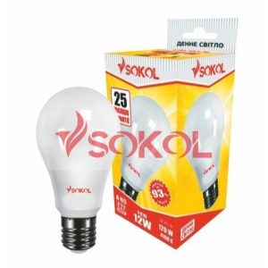 Набор 10 шт. LED лампа SOKOL A65 12.0W 220В E27 4100К лучшая модель в Днепре