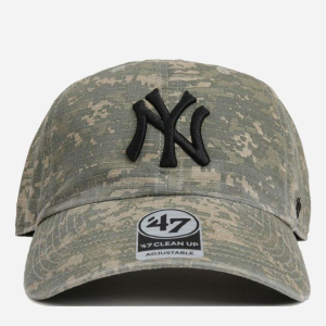 Кепка 47Brand Clean Up New York Yankees B-PHLNX17RCS-DI Хаки (192915968541)