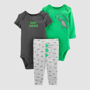 Комплект (боди 2 шт + штанишки) Carters 17645010-300 61-69 см G Green (192135966020) ТОП в Днепре