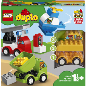 Конструктор LEGO DUPLO Мої перші машинки 34 деталі (10886) краща модель в Дніпрі