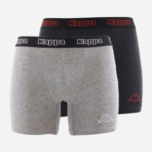 Трусы-шорты Карра Boxers 2-Pack 304JB30-956 L 2 шт Antra/Mid Grey (8002390435716) рейтинг