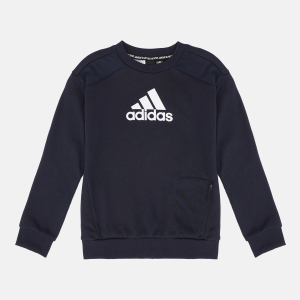 купити Світшот дитячий Adidas B Bos Crew GJ6624 146-152 см Legink/White (4062065447011)