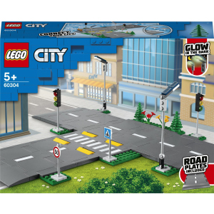 Конструктор LEGO City Town Дорожні плити 112 деталей (60304) краща модель в Дніпрі