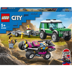 Конструктор LEGO City Great Vehicles Транспортер гоночного багги 210 деталей (60288)