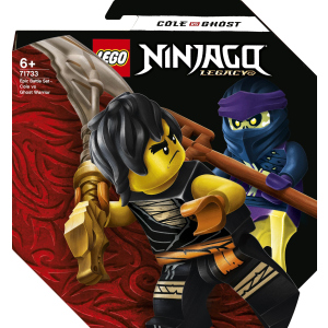 Конструктор LEGO Ninjago Грандіозна битва: Коул проти воїна-примари 51 деталь (71733)