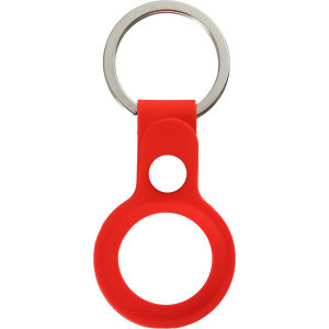 Чехол-брелок ArmorStandart Silicone Ring with Button для Apple AirTag Red в Днепре