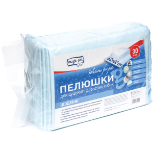 Пеленки Magic Pet ежедневные 60 х 60 см 30 шт (10008 / 6952981600202)