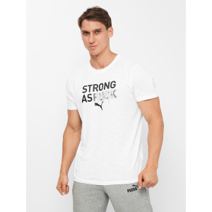 Футболка Puma Performance Slogan Ss Tee 52014902 XL Puma White (4063697122604) рейтинг