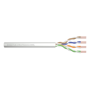 Вита пара Digitus CCA CAT 5e U-UTP AWG 24/1 PVC сірий 305 м (ACU-4511-305) в Дніпрі