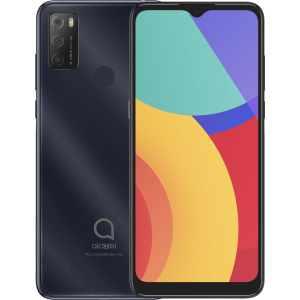 Мобильный телефон Alcatel 1S Dual SIM 3/32GB Elegant Black (6025H-2AALUA12)