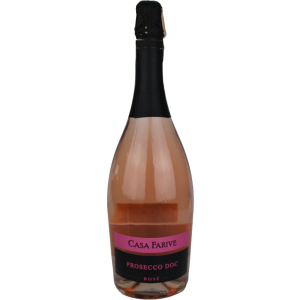 хороша модель Ігристе вино Casa Farive Prosecco Rose DOC Millesimato рожеве брют 0.75 л 11% (8020502002038)