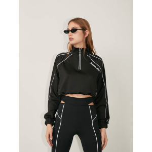 Спортивна кофта Bershka 1735/831/800 M Чорна (SZ01735831800039) в Дніпрі