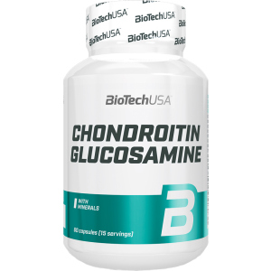 Хондропротектор Biotech Chondroitin &amp; Glucosamine 60 капсул (5999076216604) в Дніпрі