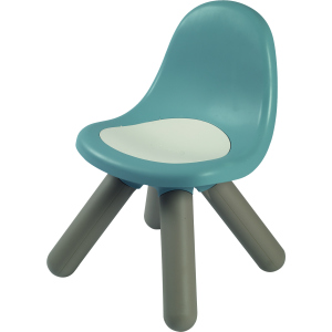 хорошая модель Детский стульчик Smoby со спинкой Голубовато-белый (880108)