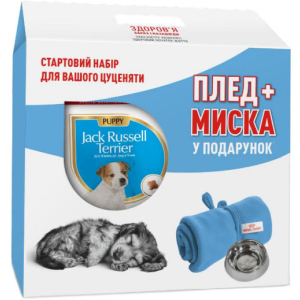 Сухий повнораційний корм Royal Canin Jack Russel Terrier Puppy для цуценят породи Джек Рассел тер'єр до 10 місяців 1.5 кг + плед та миска в подарунок (11_11105) ТОП в Дніпрі