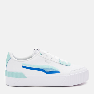 Кеды Puma Carina Lift Shadow 38191502 38 (5) 24 см Puma White-Eggshell Blue (4063699818680)